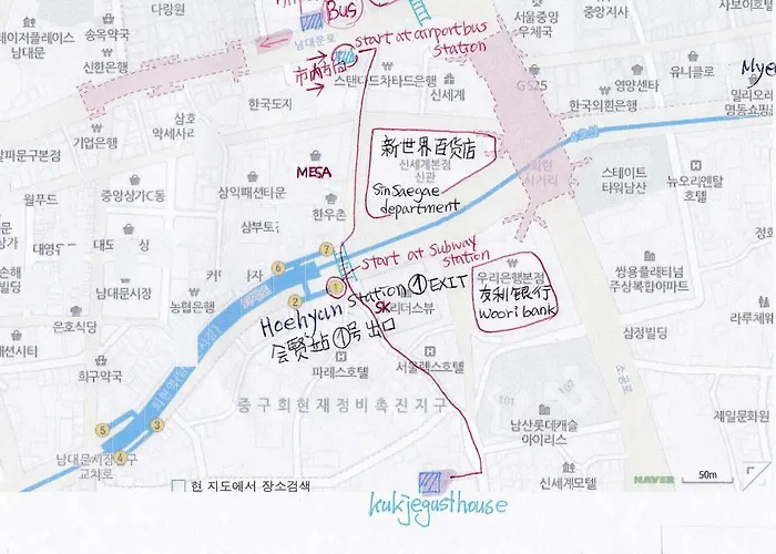 Kukje Myeongdong Affittacamere Seul
